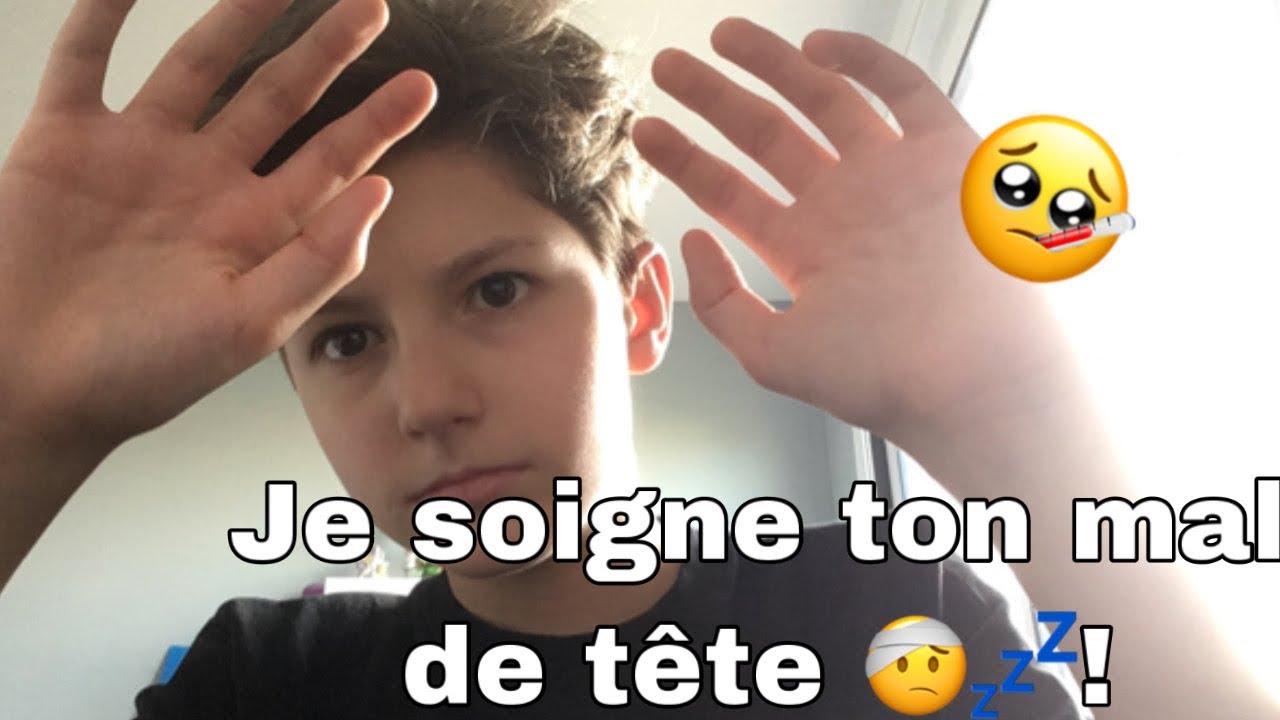 [ASMR FR] ROLEPLAY: JE SOIGNE TON MAL DE TÊTE 🤕 !