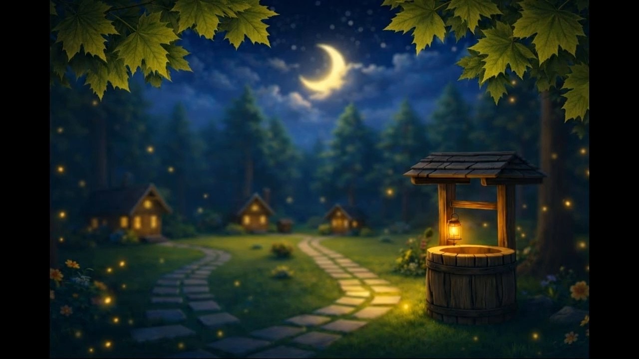 Gentle Summer Night Music 🎵 Peaceful Bedtime Music for Kids ☀️ Summer Night 1