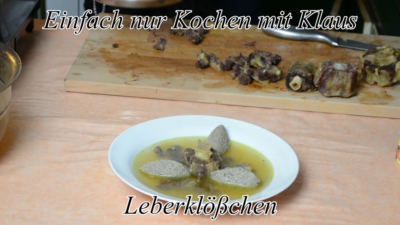 Leberklößchen für Ochsenschwanzsuppe