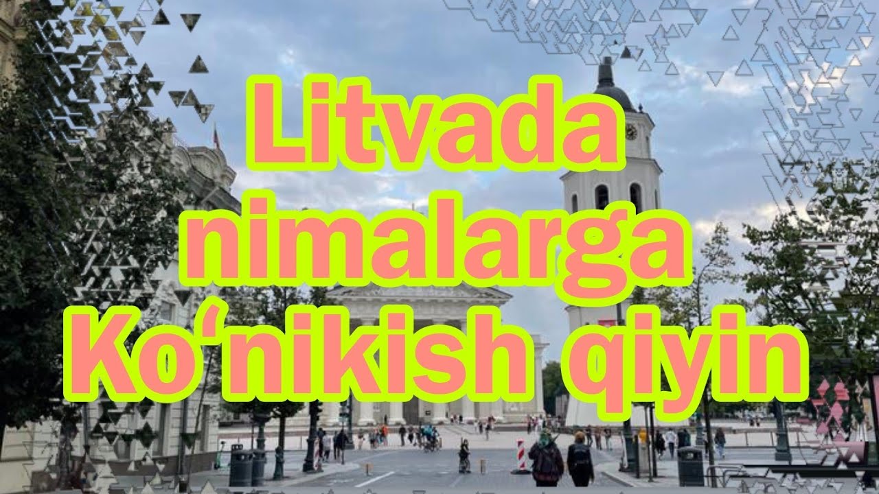 Litvaga kelgan oʻzbek  nimalarga koʻnikishi kerak