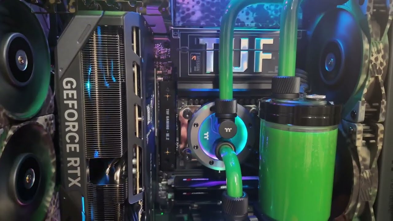 Thermaltake Tower 600 FULL custom build.  My best one yet!