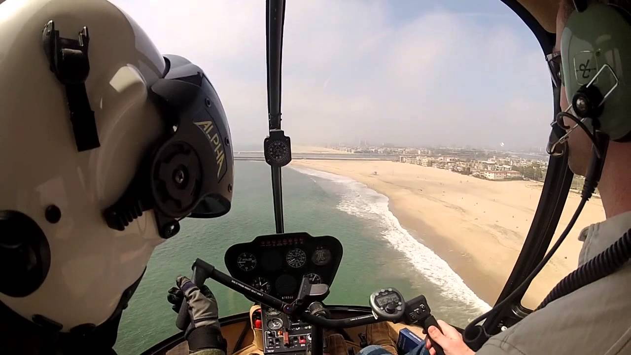 Redondo Beach to Santa Monica under LAX departures.