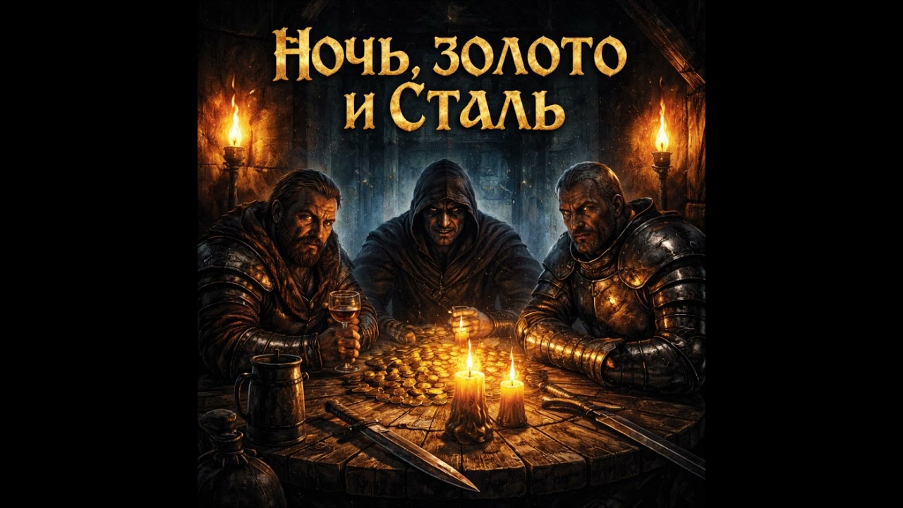 НочьЗолотоИСталь #РусскийРок #DarkRock #HardRock #EpicRock #AIRock #OriginalSong