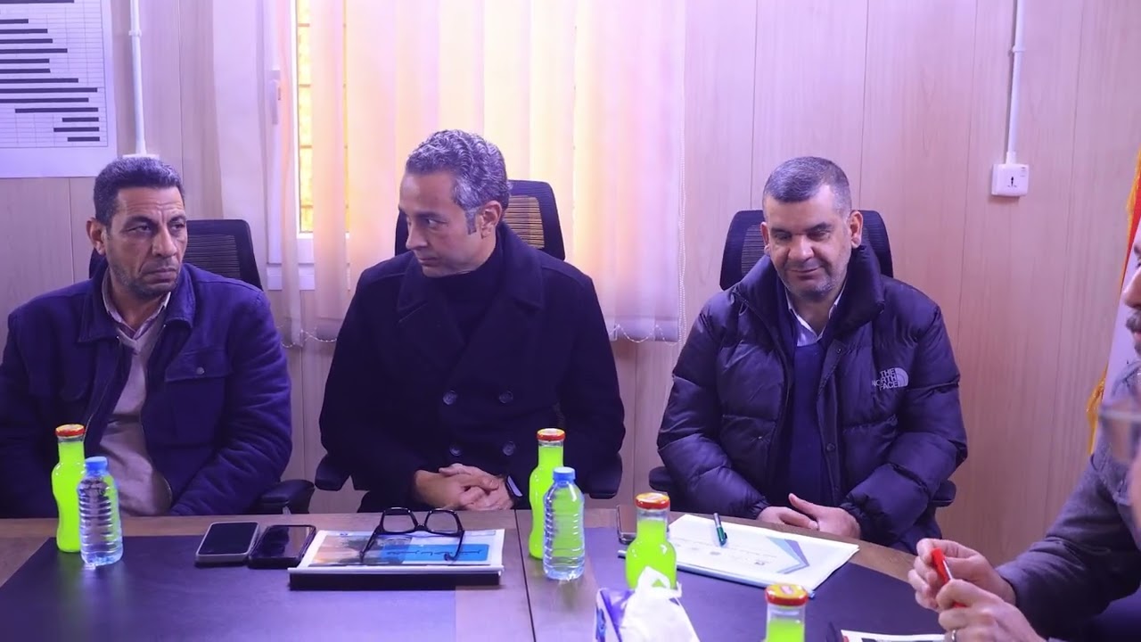 أمين بغداد المهندس عمار موسى كاظم ، يتابع ميدانياً الأعمال التنفيذية لمجسر ساحة عنتر .