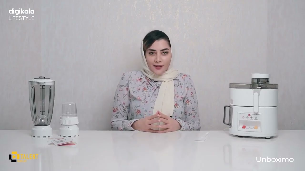 آب میوه گیری پارس خزر مدل JBG-610P