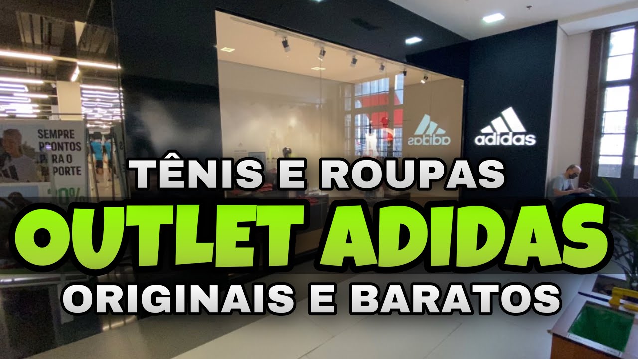 OUTLET ADIDAS CENTRO DE SP  - T&Ecirc;NIS  E ROUPAS ORIGINAIS BARATOS - SHOPPING LIGHT