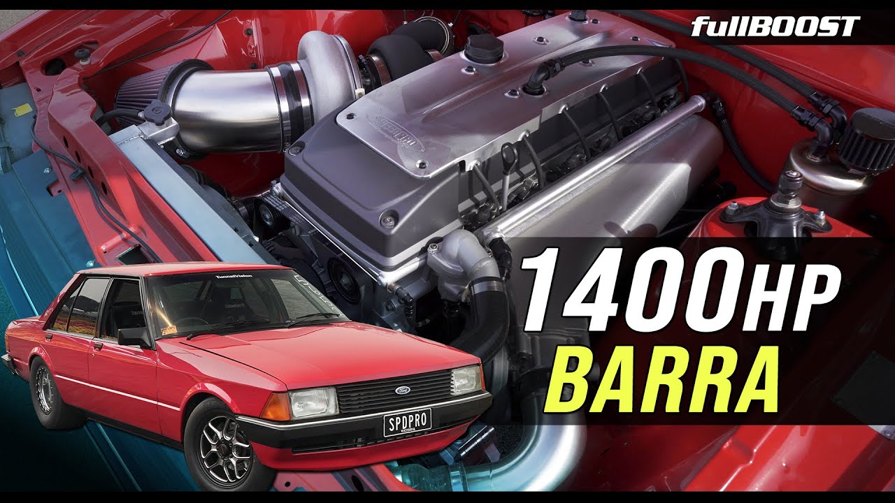 Как построить уличный Ford Barra за 7 секунд | fullBOOST