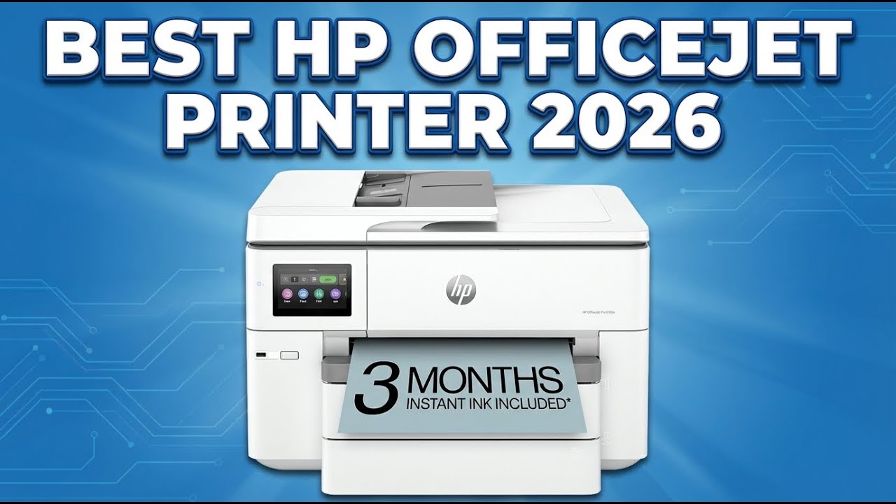 Best HP OfficeJet Printer 2026: Top 4 All-in-One Printers for Home Office