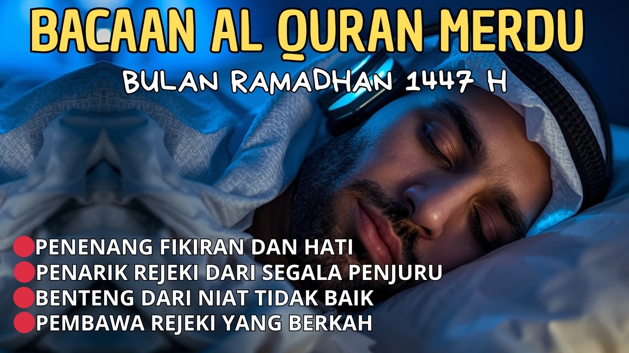 TENANGKAN PIKIRAN DENGAN MUROTTAL MERDU PENGANTAR TIDUR AL KAHFI