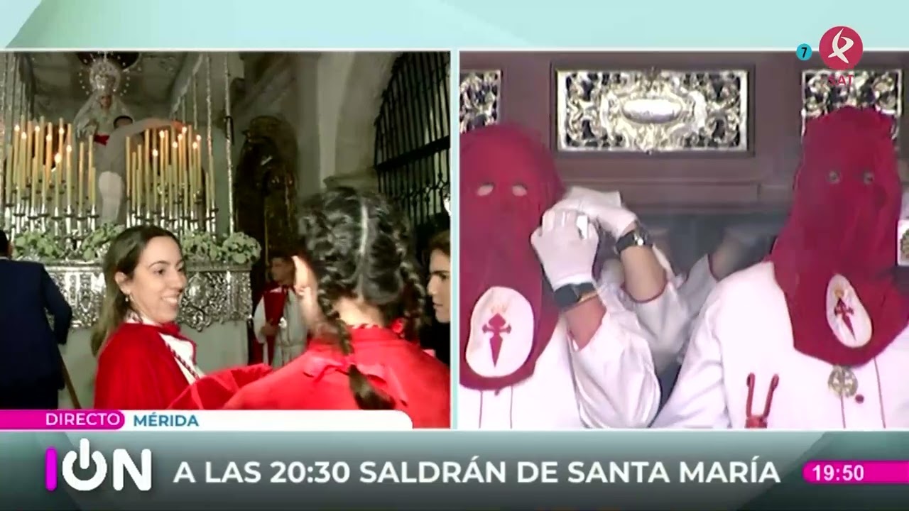La Cofradía Infantil vive su segunda penitencia en Mérida | Semana Santa Extremadura 2024