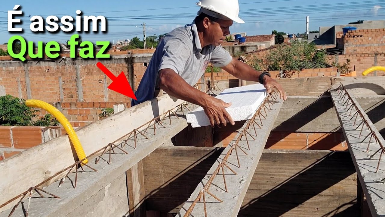 Como Montar e Fazer sua própria laje!