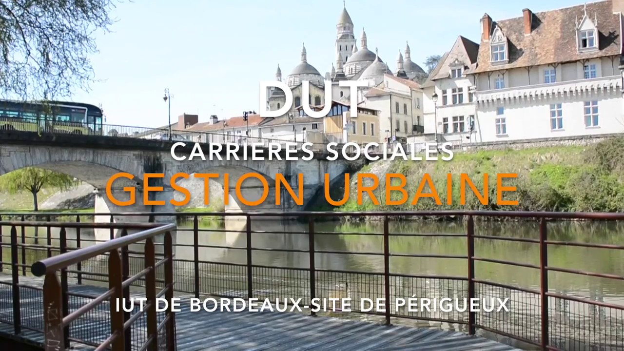 Teaser DUT Carrières Sociales option Gestion Urbaine-Périgueux