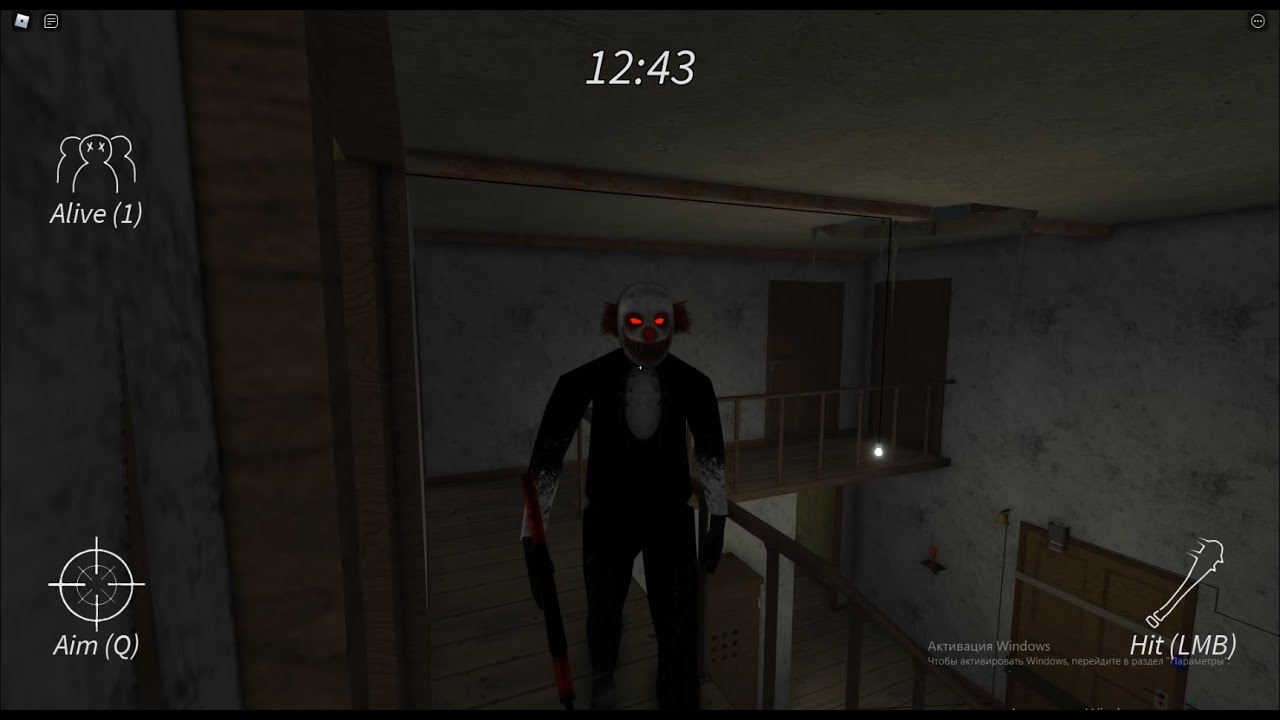 I play for my Grandpa in Granny Roblox