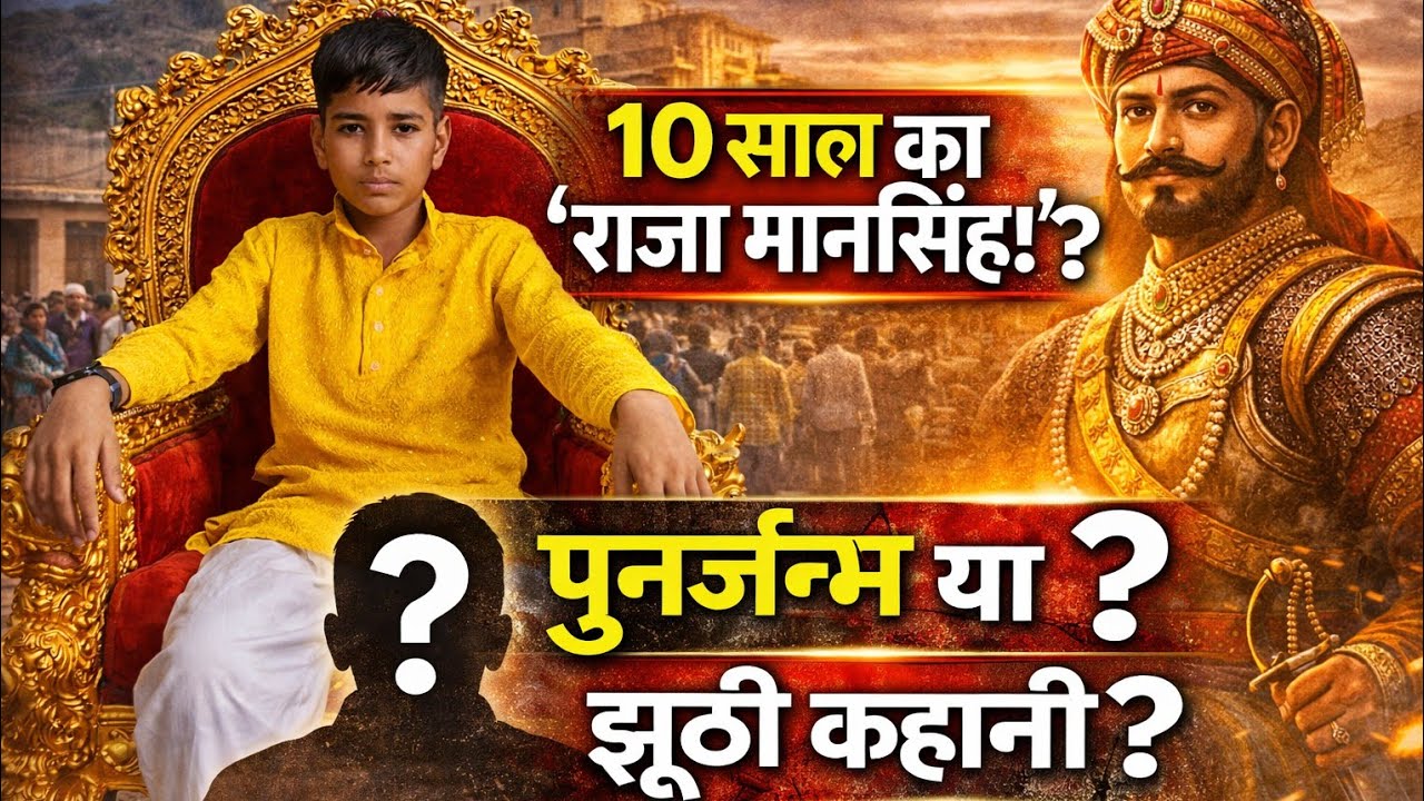 10 साल का 'राजा मानसिंह! ? पुनर्जन्म या झूठी कहानी ?पुनर्जन्म कहानी में आया नया मोड़ ?