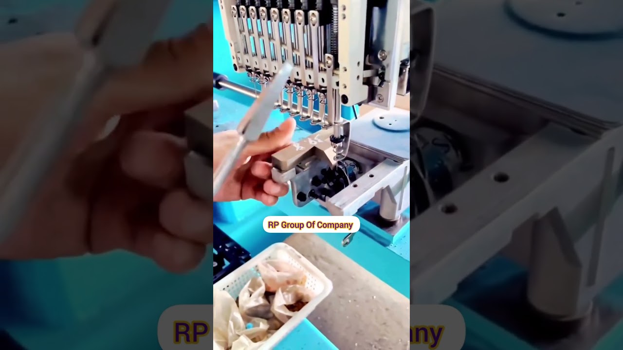 how to adjust hook embroidery machine | setting your hook timimg 🔥 #shortsfeed #shortsvideo