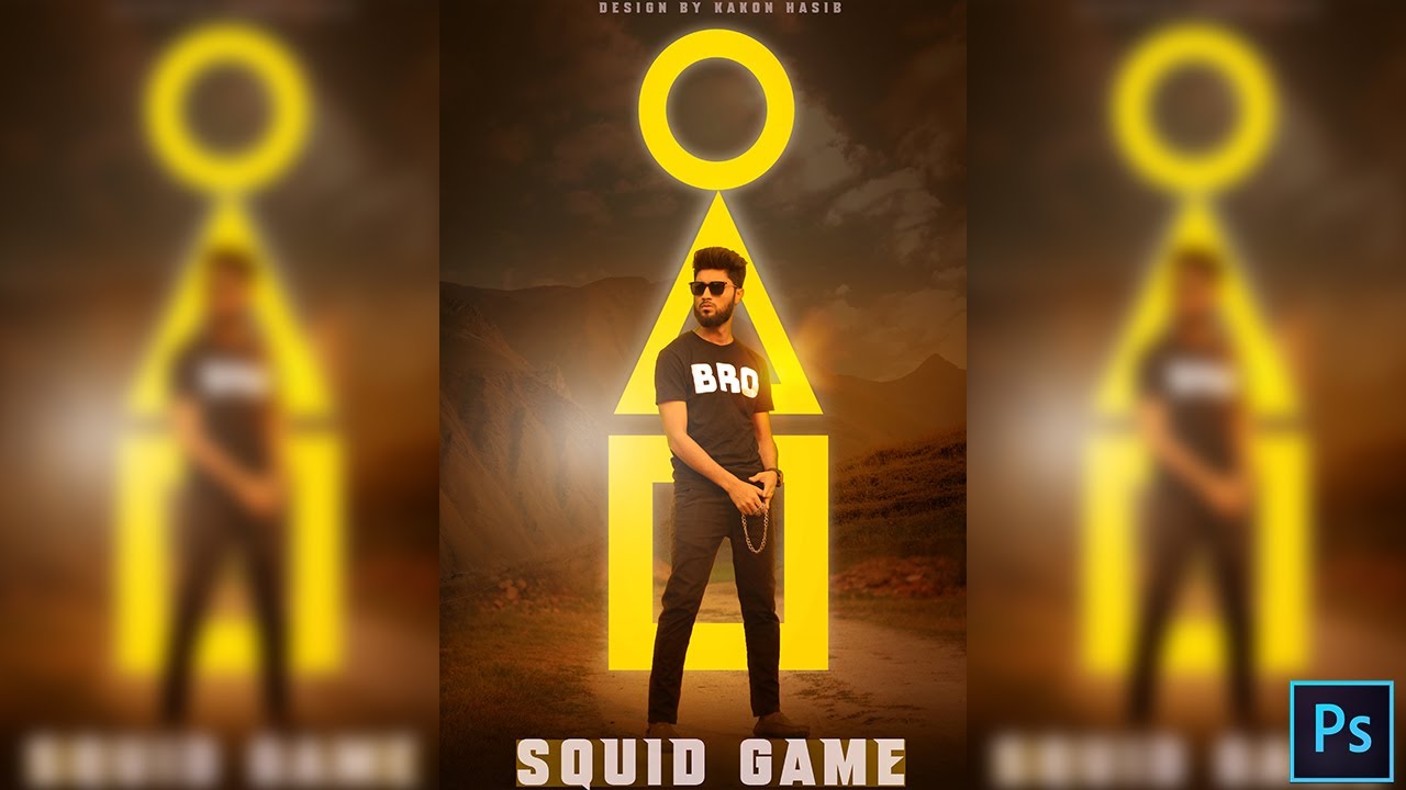 Squid Game Concept art | Photo manipulation in photoshop @NewWorldOps