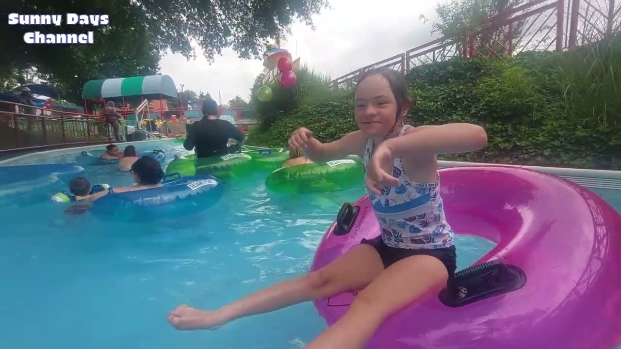 Our Day at Sesame Place | Water Fun | Rosita Seaside Slides | Abbys Fairy Falls | Sunny Days