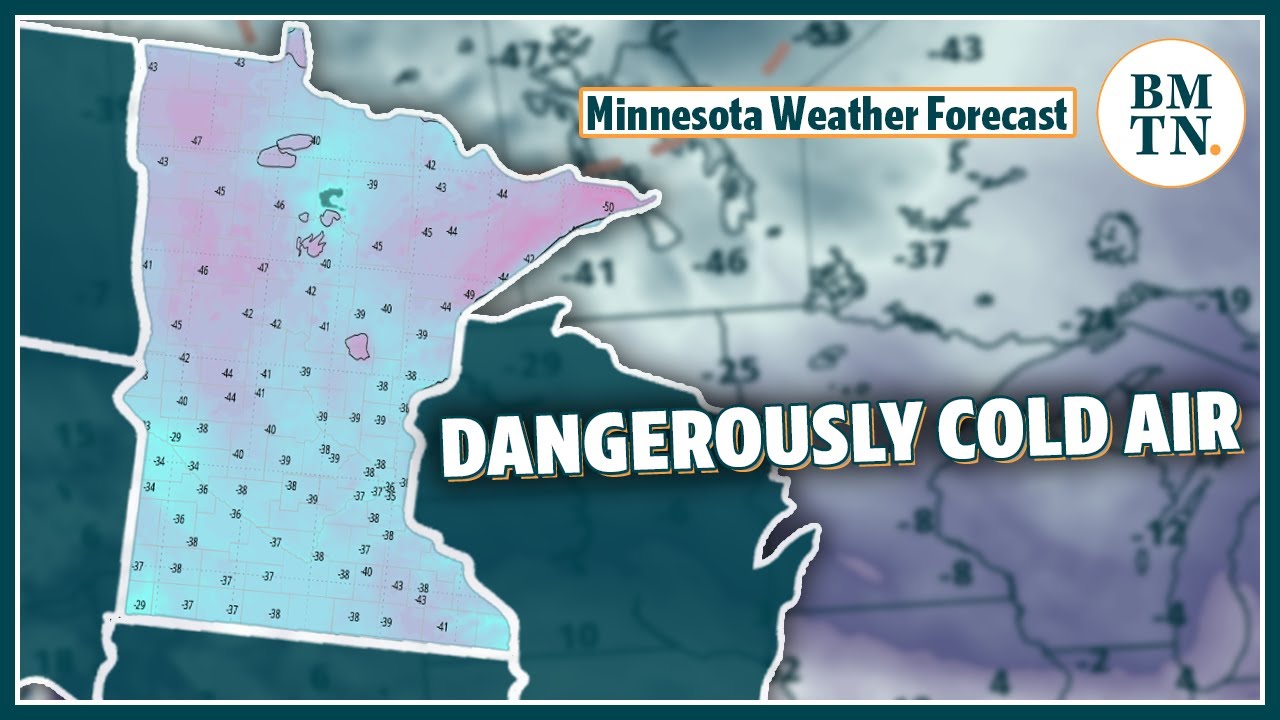 72 hours of dangerous cold arrives; wind chills could drop to -55 in Minnesota