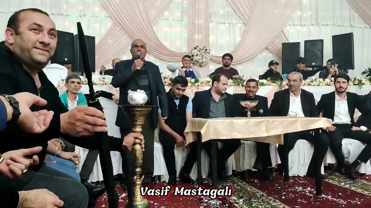 Balaxanı dilində meyxana Elşən Balaxanlının övladlarının toyu