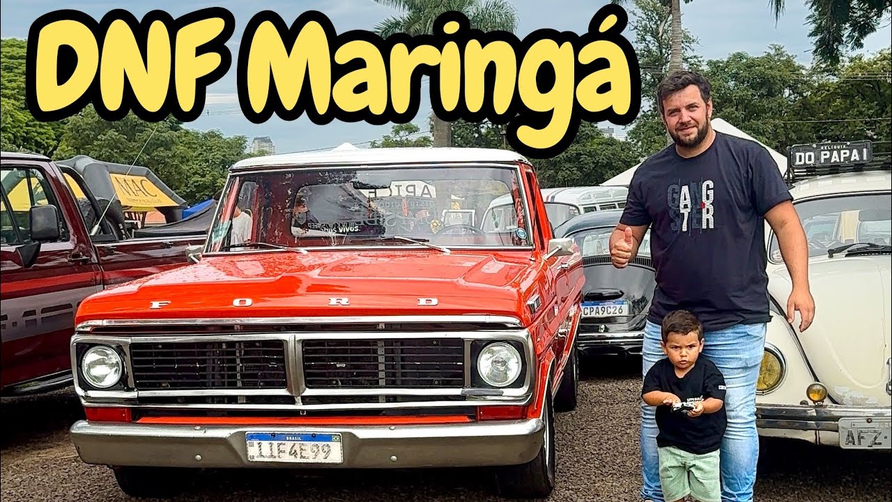 FUI NO DIA NACIONAL DO FUSCA EM MARINGÁ 😍