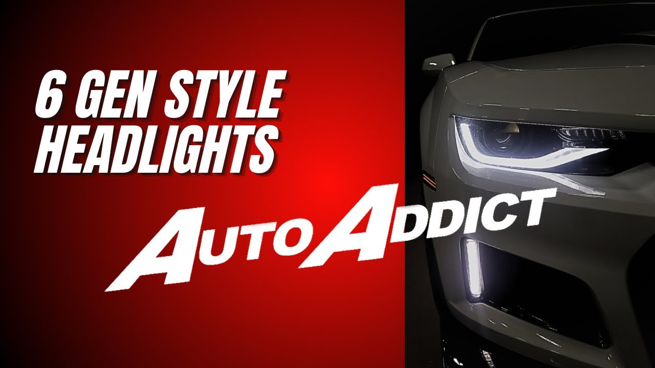5th Gen Camaro Makeover: 6th Gen Style Headlights Swap | Auto Addict
