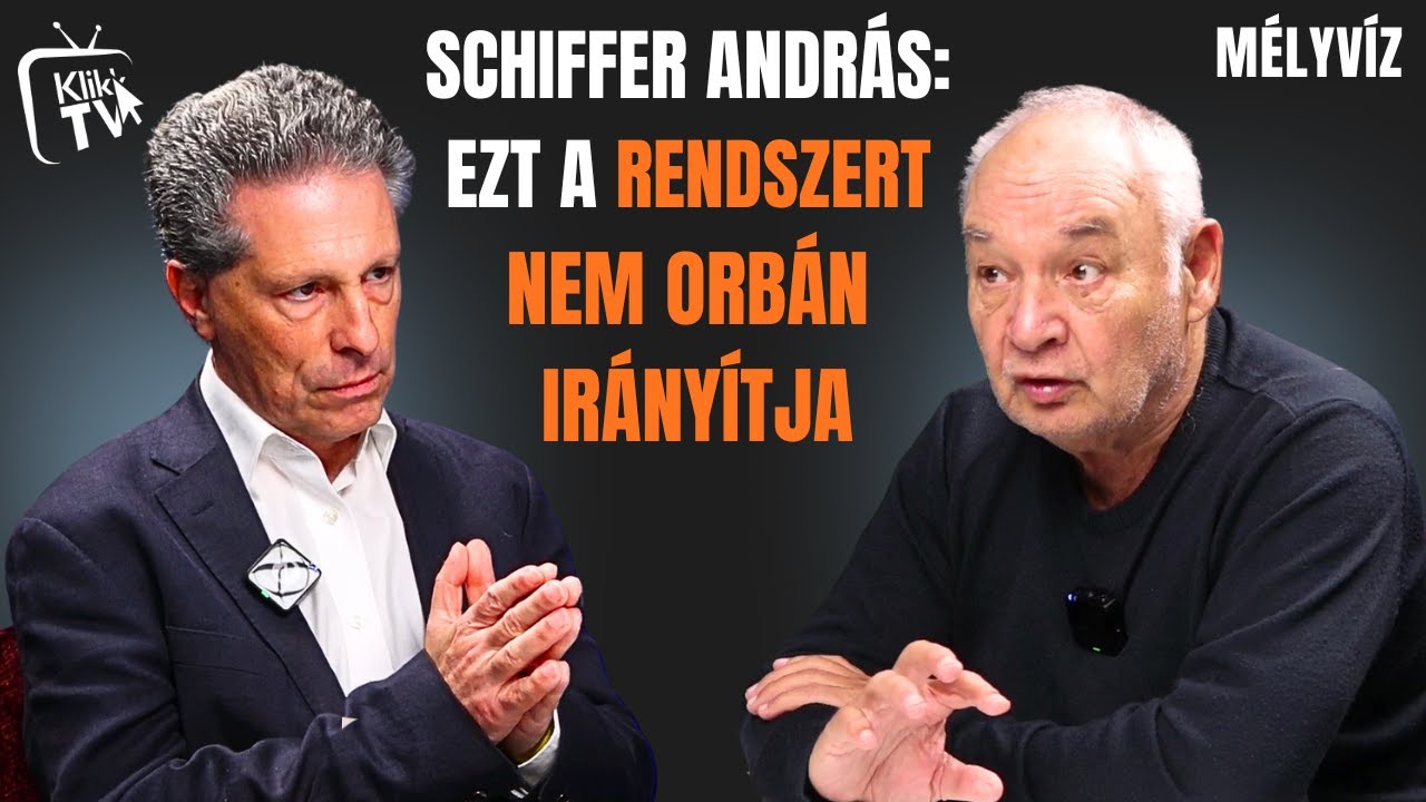 Schiffer Andr&aacute;s: Ezt a rendszert nem Orb&aacute;n ir&aacute;ny&iacute;tja - sokkal nagyobb erő műk&ouml;dik m&ouml;g&ouml;tte