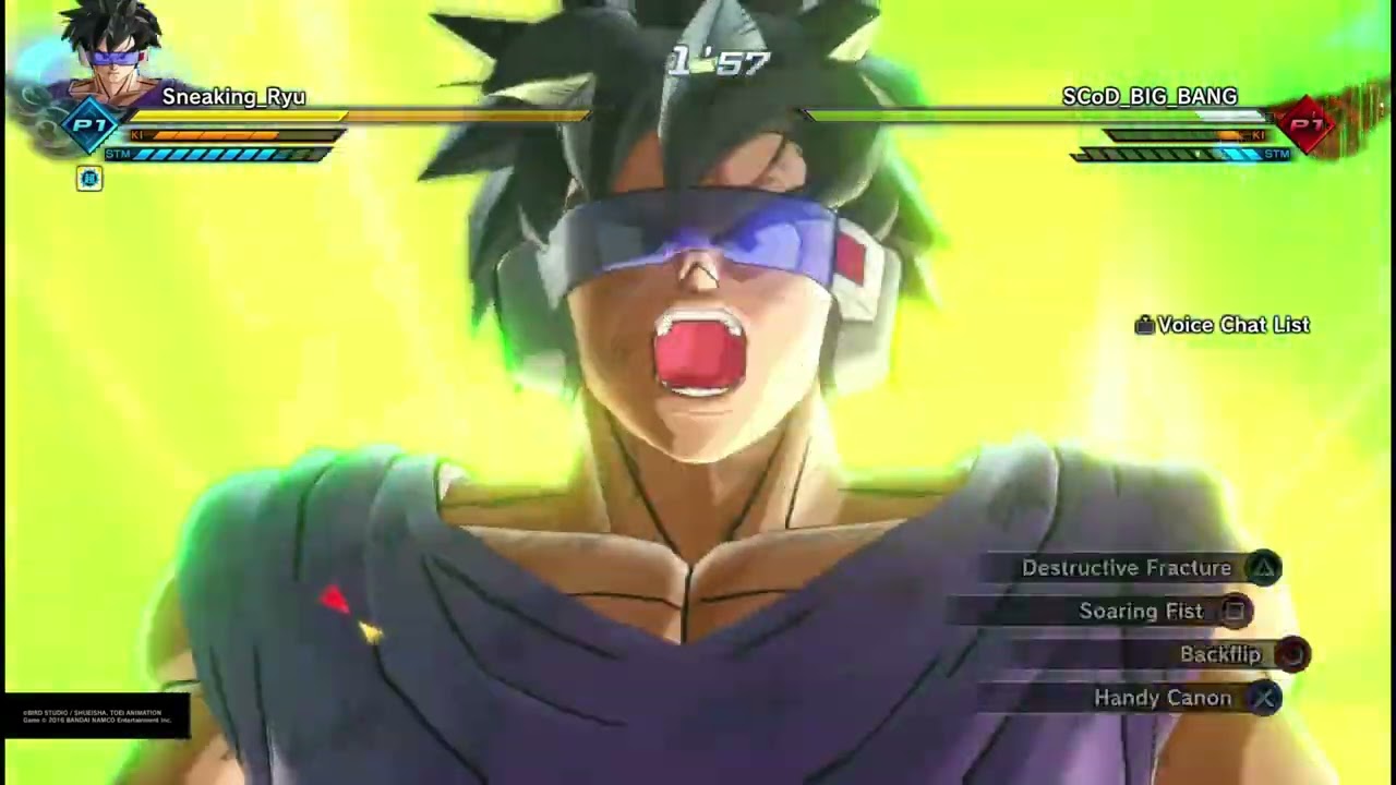 Salty Player Loses And Starts To DBS Broly Grab Spam | Dragon Ball Xenoverse 2