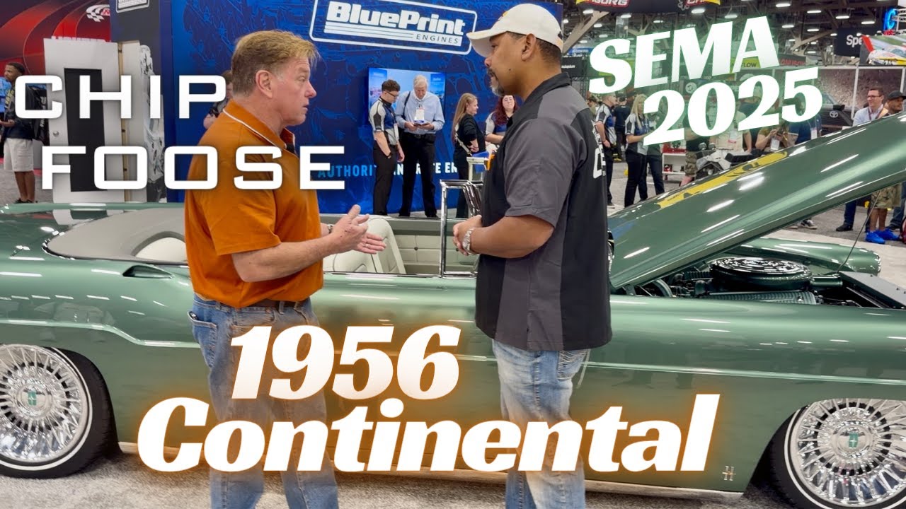 Сборка Чипа Фуза для SEMA 2025 года — Continental Mark II 1956 года
