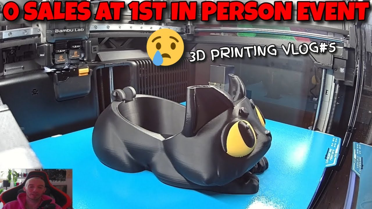 BAD Experience at Vendor Events 3D Printing Business VLOG #5