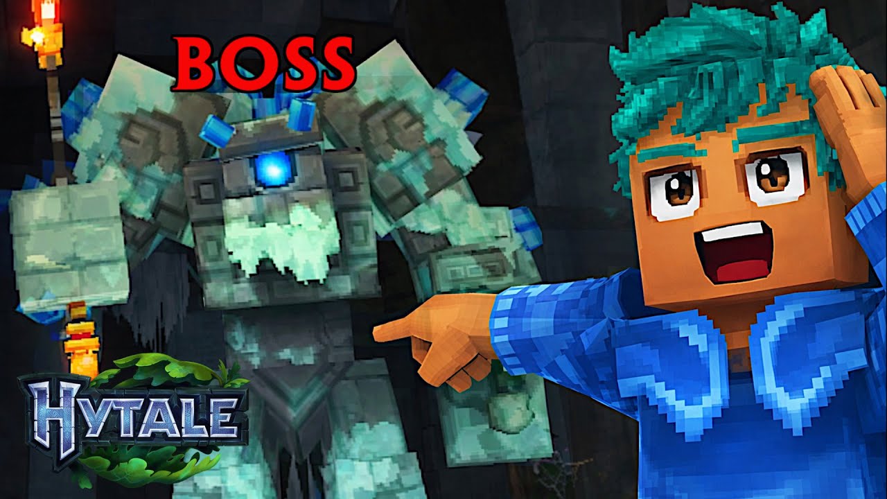 PIERWSZY BOSS W HYTALE! | HYTALE NA MODACH #06
