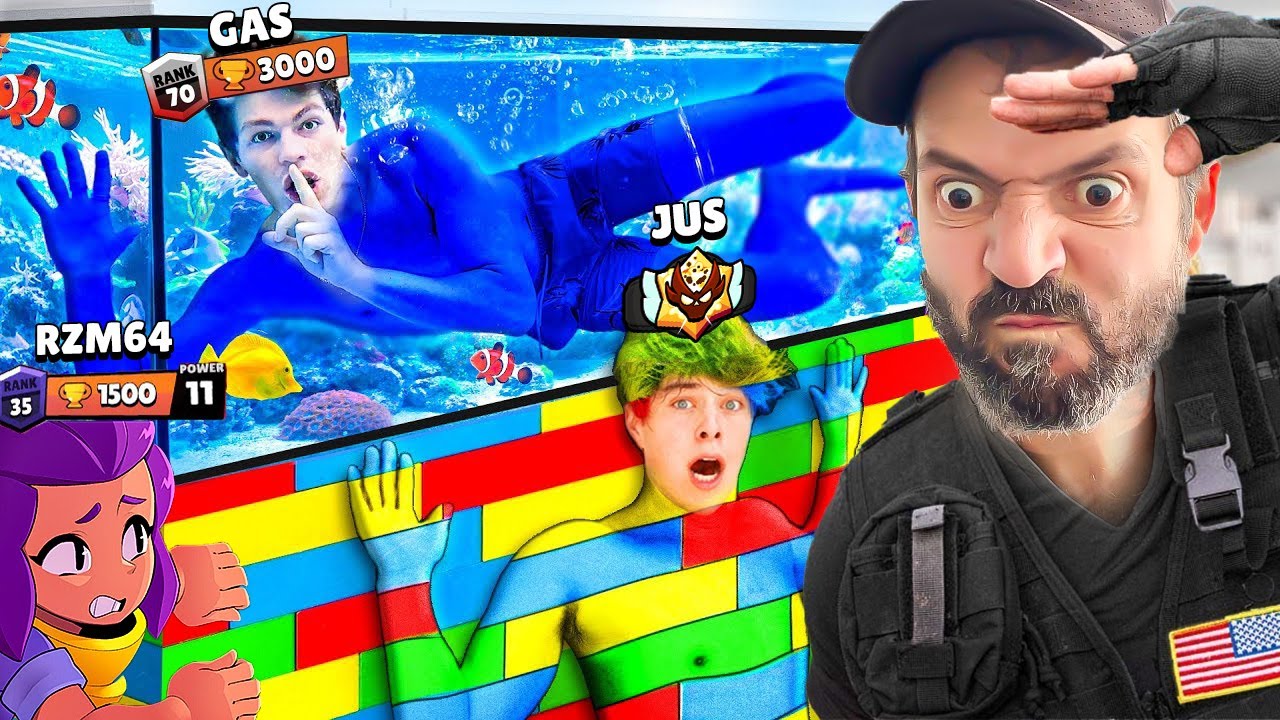 ce CACHE-CACHE SPÉCIAL PRO PLAYER 🏆 ft. @CodeRzm64 Gas & Jus c parti en VRILLE 🫠 brawl stars