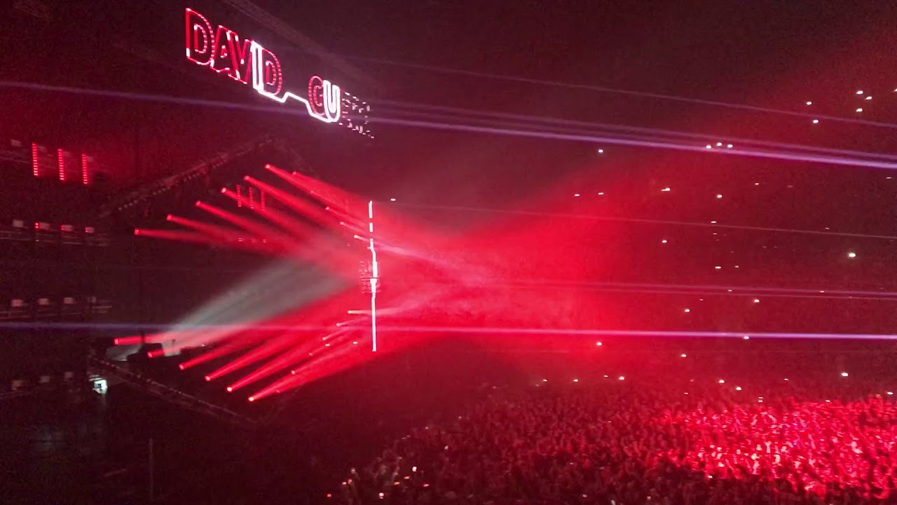 DAVID GUETTA PARIS 2018 - Entrée