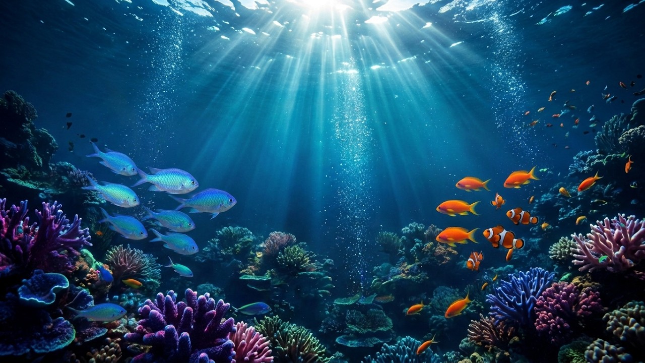 Underwater Symphony of Light 3