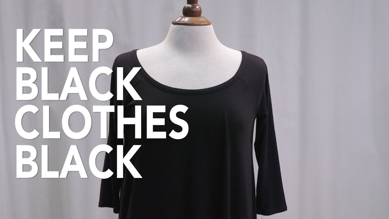 Smart Cleaning Tip #2: Keep Black Clothes Black | Consumer Reports