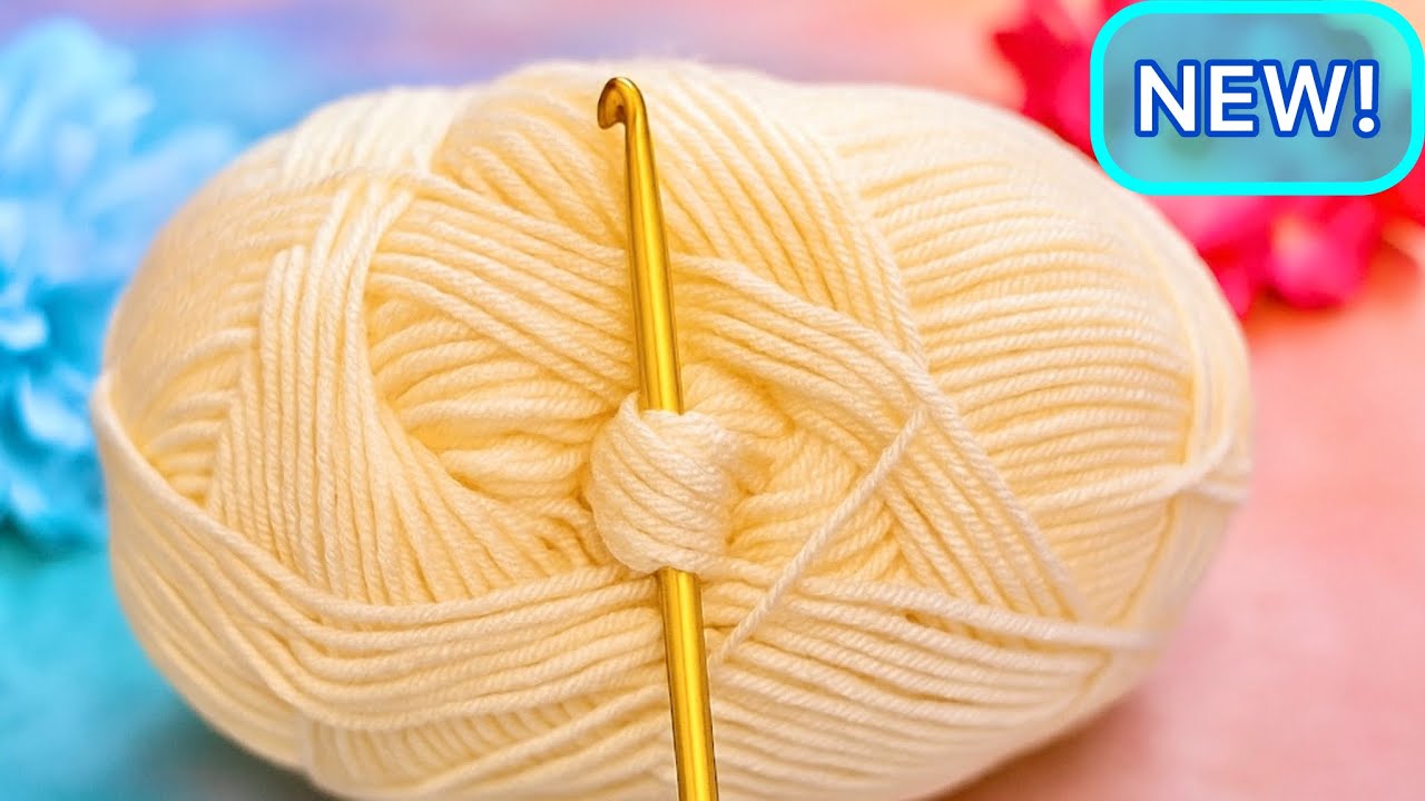 This Crochet Stitch😍 Broke the Internet! So Easy, So Beautiful, Perfect for Beginners!