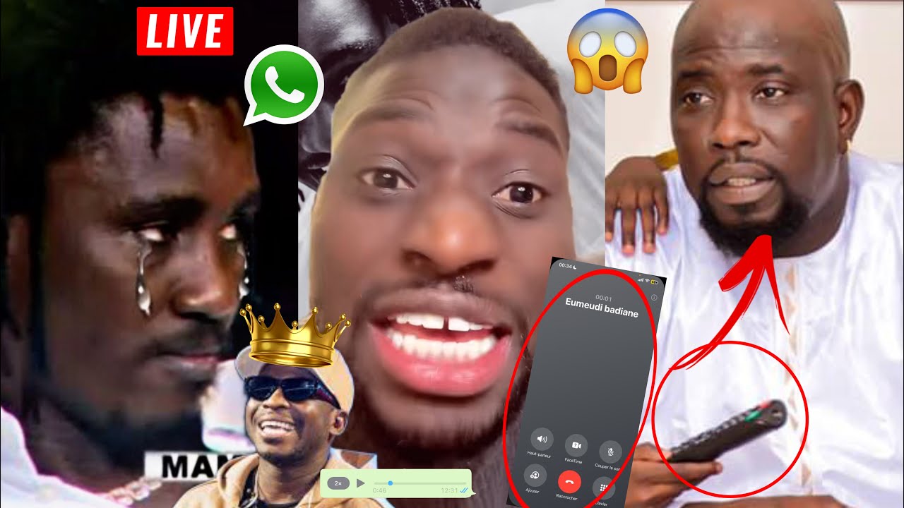 Alahou😱Live ‼️Audio Eumeudi Badiane Appel Adamo Cas Wally 😡🥰