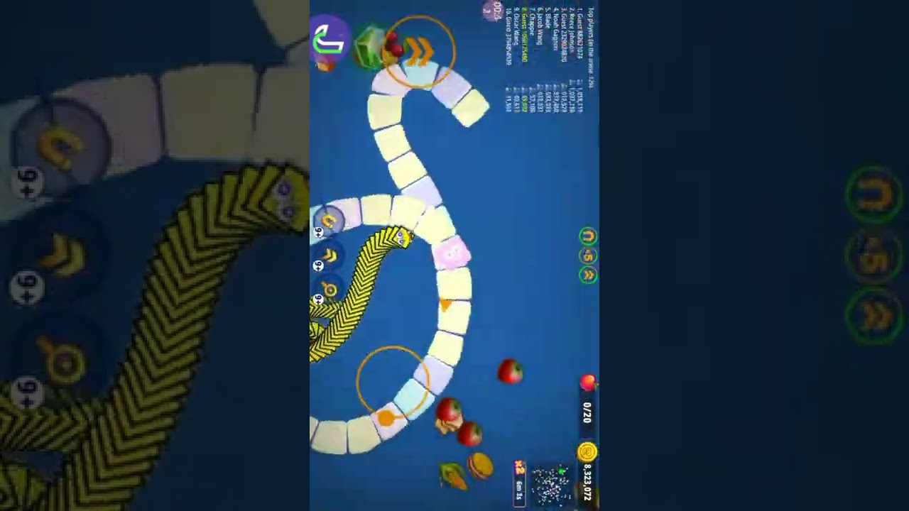 Worms Zone Hacker Biggest Snake Monster Kill