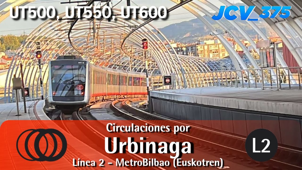 Estación de Urbinaga | Línea 2 - MetroBilbao (UT500, 550, 600) | JCV_375