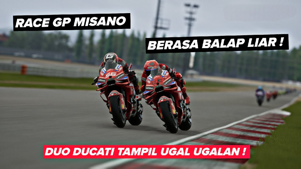 BERASA BALAP LIAR!! GAK ADA KATA SANTAI UNTUK NGELADENIN MARQUEZ! - (CAREER 133) MOTOGP25