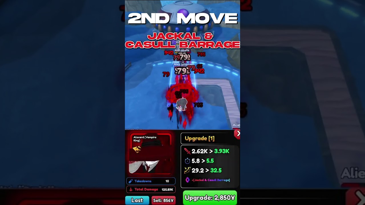 Alucard (Vampire King) Showcase | Anime Vanguards  #animevanguards #roblox #animeadventures #alucard