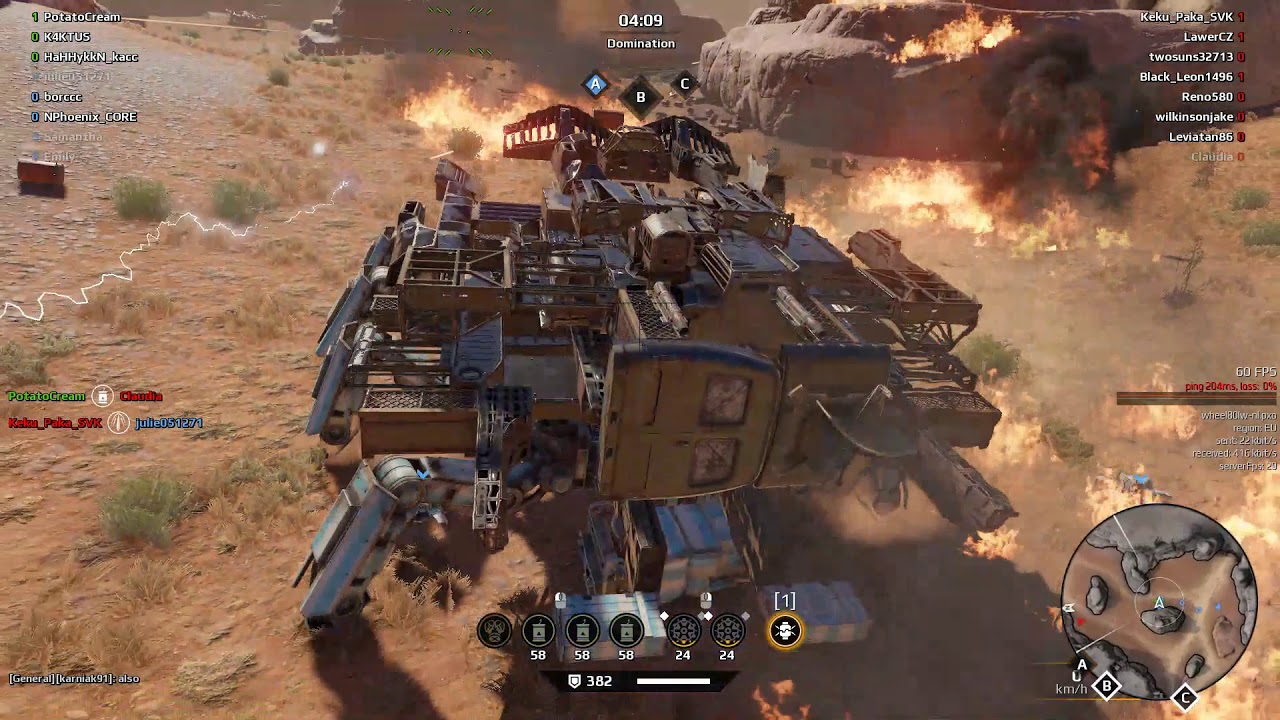 Crossout Porcupine Fusion