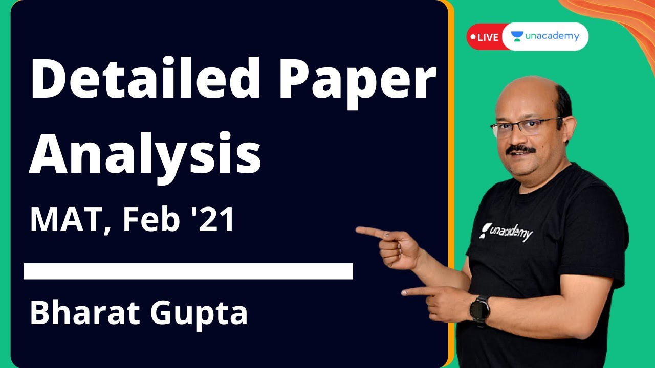 MAT 2021 | Detailed Paper Analysis | Feb 2021 | Bharat Gupta