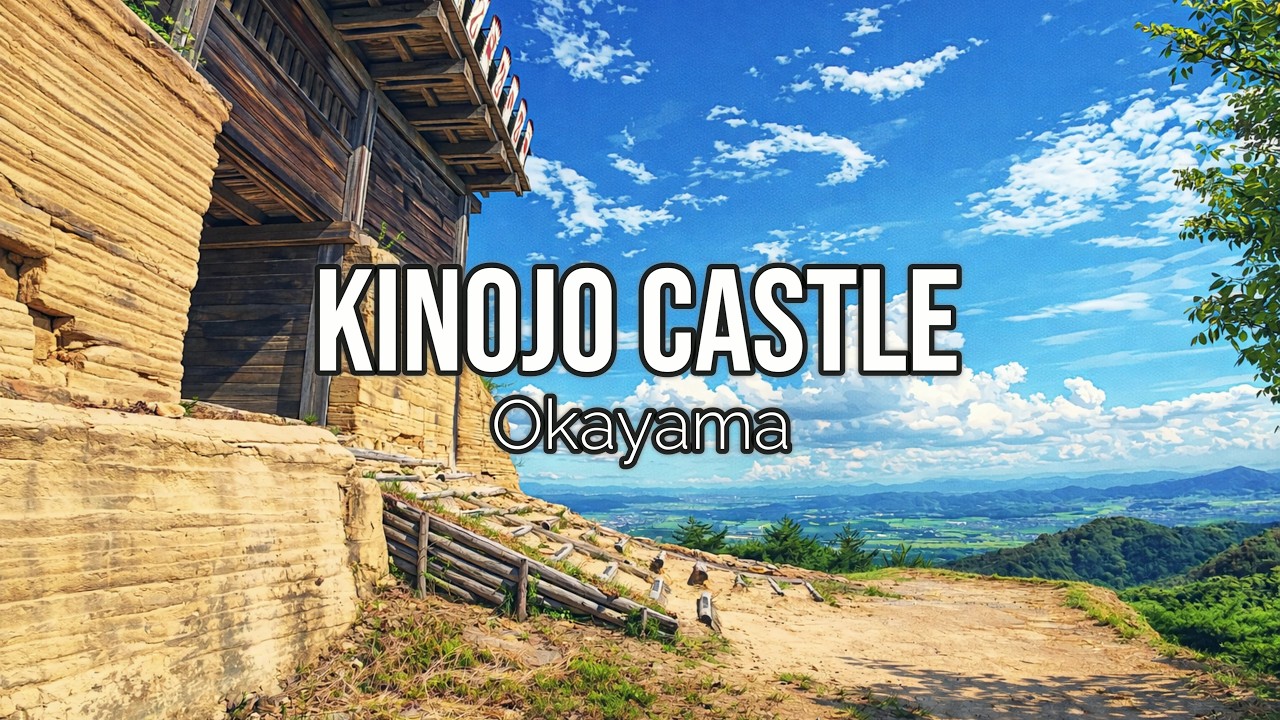 【4K】Kinojo Castle (Okayama) / 鬼ノ城 (岡山)