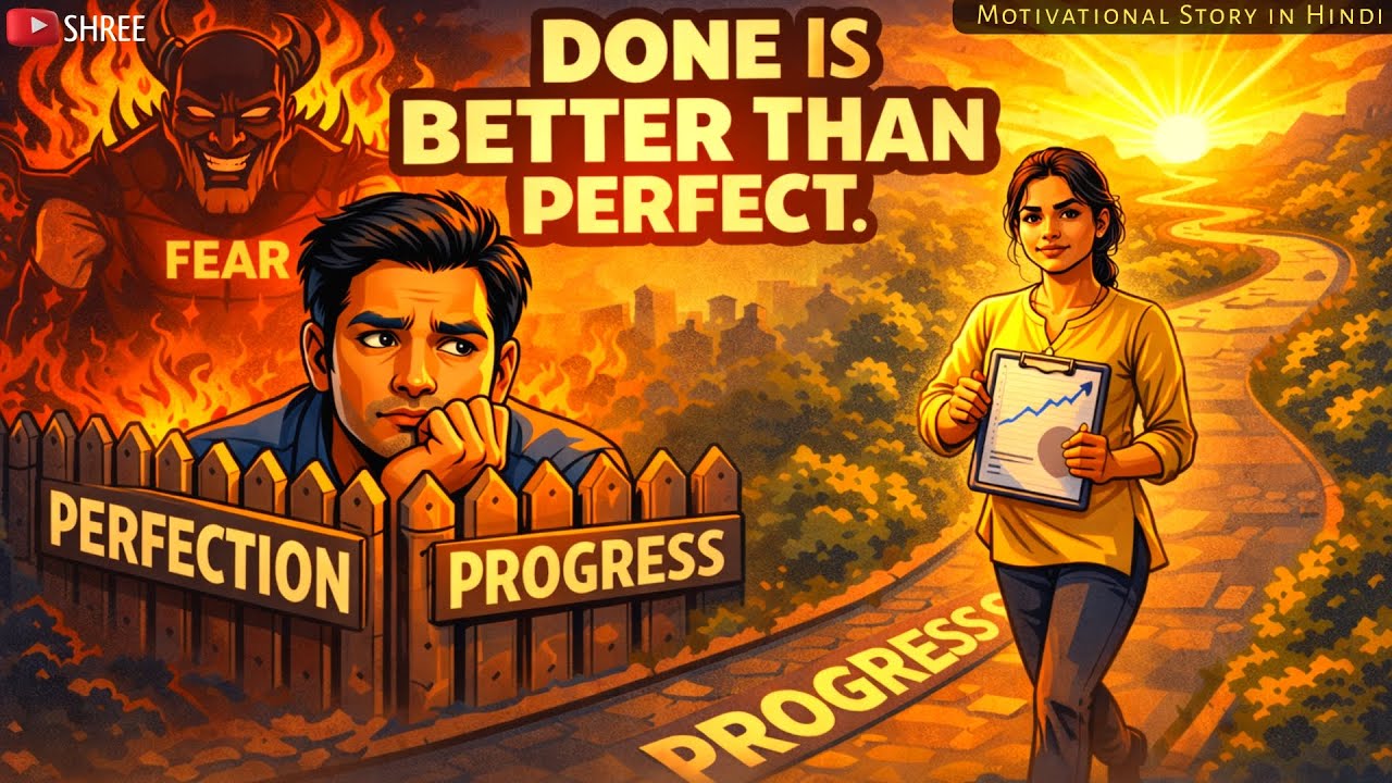 Choose Progress Over Perfection | Done Is Better Than Perfect | Life Reality