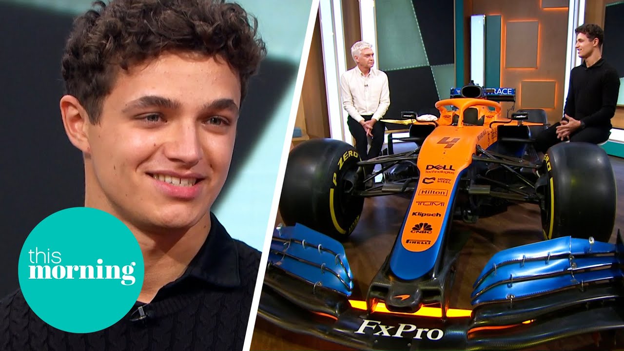 Rising F1 Star Lando Norris on Supporting His Mental Health & Following Lewis Hamilton| This Morning