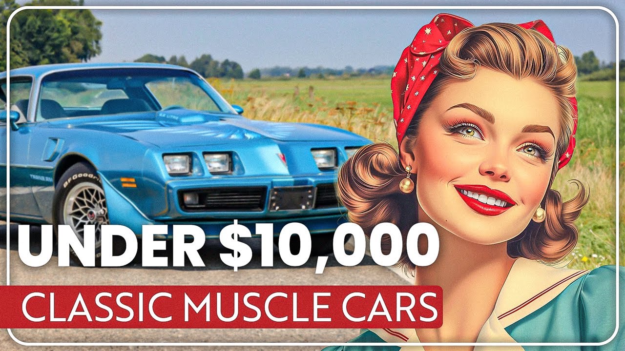 20 CHEAP Classic Muscle Cars Under $10,000