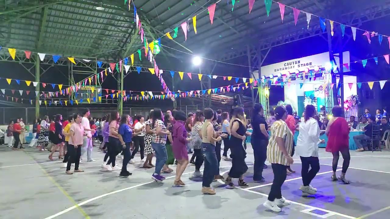 Brgy Cauyan Barangay Night ⚘️🥰❤️🕺💃💃💃