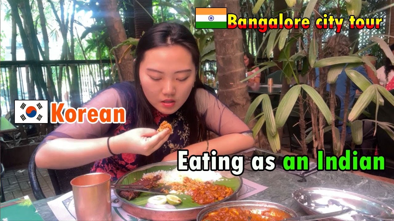 my first Indian trip | Bangalore city tour | Korean in India