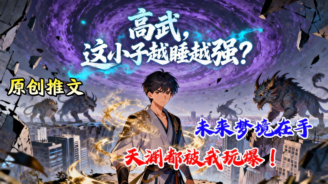 🔥【都市高武】《高武，这小子越睡越强？》别人苦修我睡觉！一梦觉醒未来系统，吊打重点班！#小说推文#网文风向标#爽文 #逆袭#男频小说#书荒推荐
