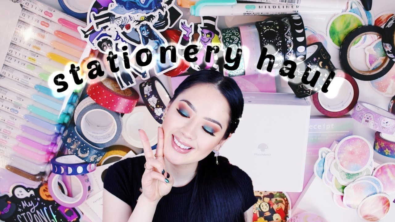 WHOOPS ANOTHER STATIONERY HAUL | notebooks, washi tape, stickers, phomemo & more!